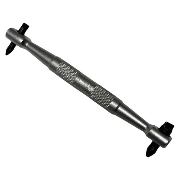 Sears Craftsman USA Nos Offset Screwdriver 4 In 1 Slotted Phillips 4112 - A1122 - Picture 4 of 8